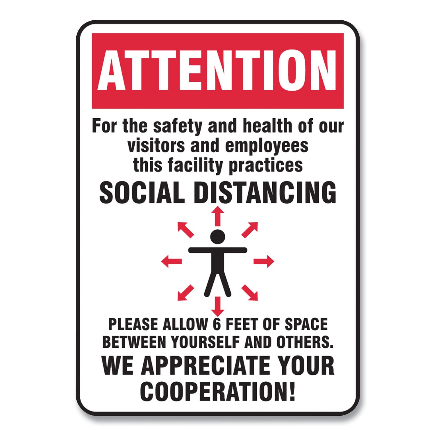 social-distance-signs-wall-7-x-10-visitors-and-employees-distancing-humans-arrows-red-white-10-pack_gn1mgng902vpesp - 1