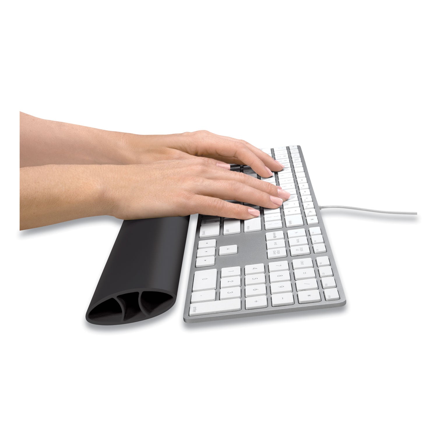 I-Spire Keyboard Wrist Rocker Wrist Rest, 17.87 x 2.5, Black - 