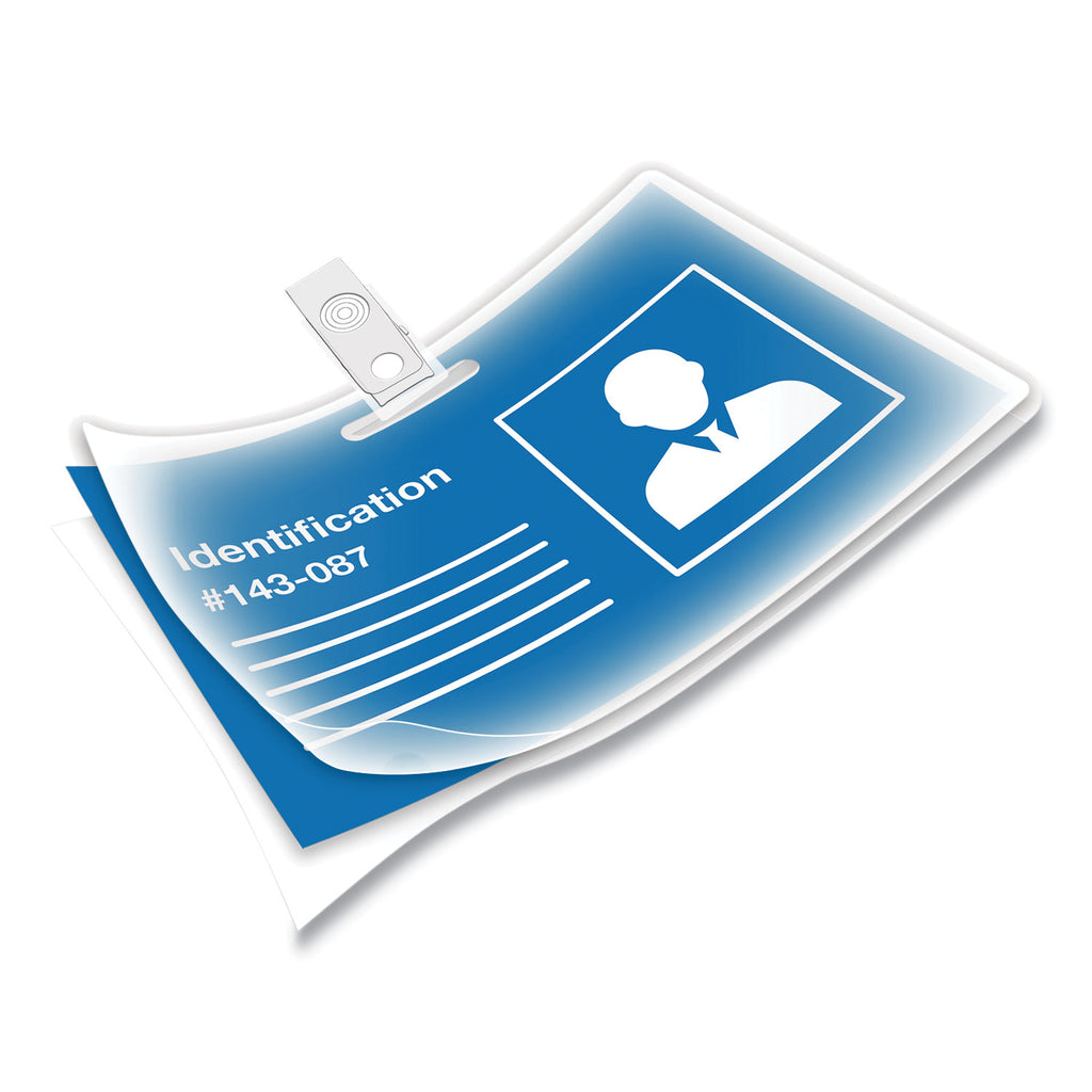 Laminating Pouches, 7 mil, 3.88" x 2.63", Gloss Clear, 100/Pack - 