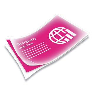 Laminating Pouches, 10 mil, 3.75" x 2.25", Gloss Clear, 100/Pack - 