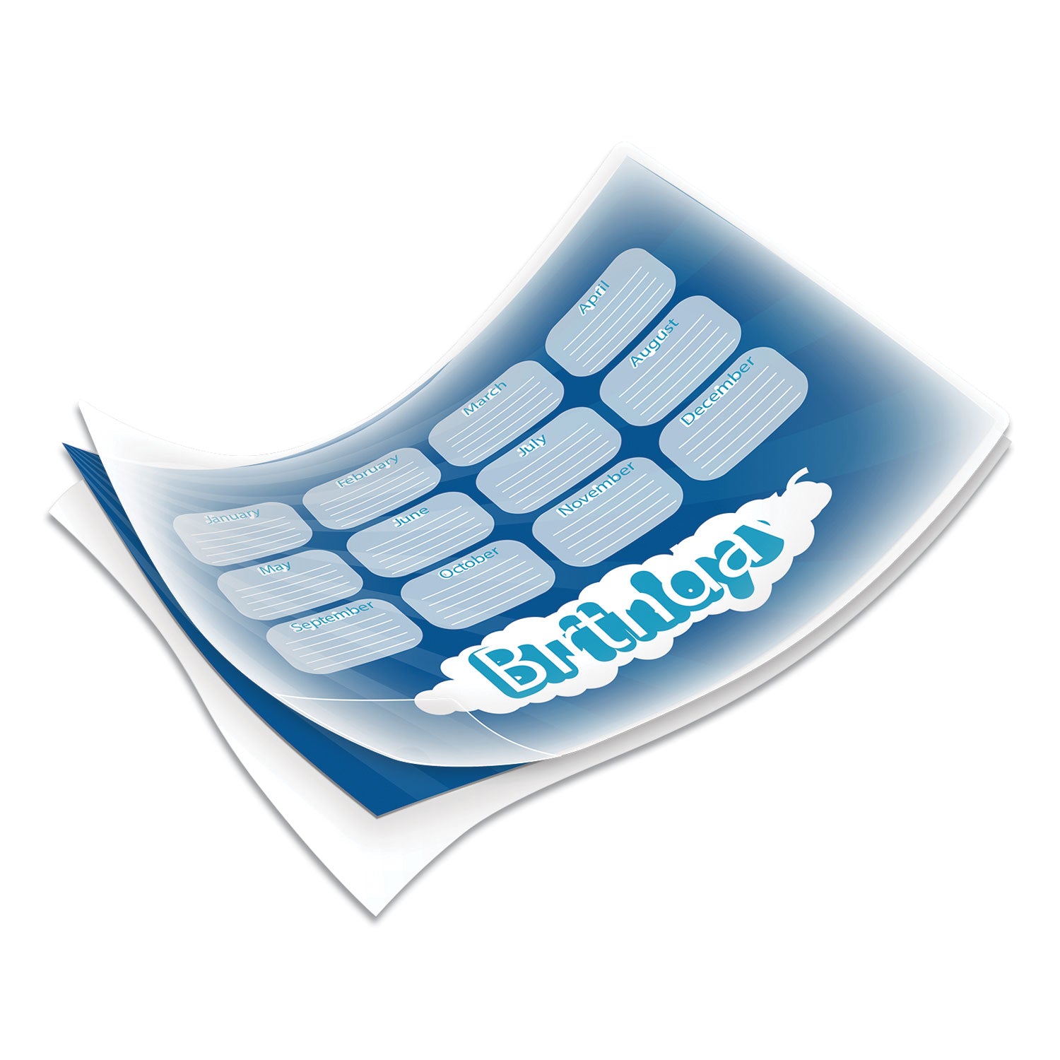 Laminating Pouches, 7 mil, 9" x 11.5", Gloss Clear, 100/Pack - 