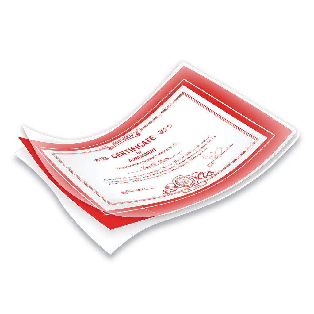 ImageLast Laminating Pouches with UV Protection, 5 mil, 9" x 11.5", Clear, 100/Pack - 