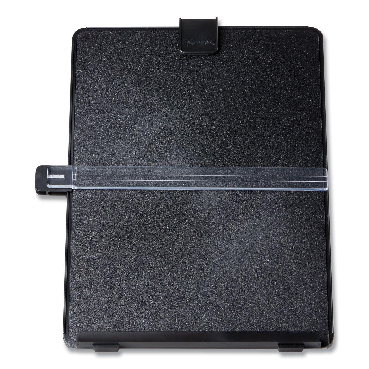 Non-Magnetic Letter-Size Desktop Copyholder, 125 Sheet Capacity, Plastic, Black - 