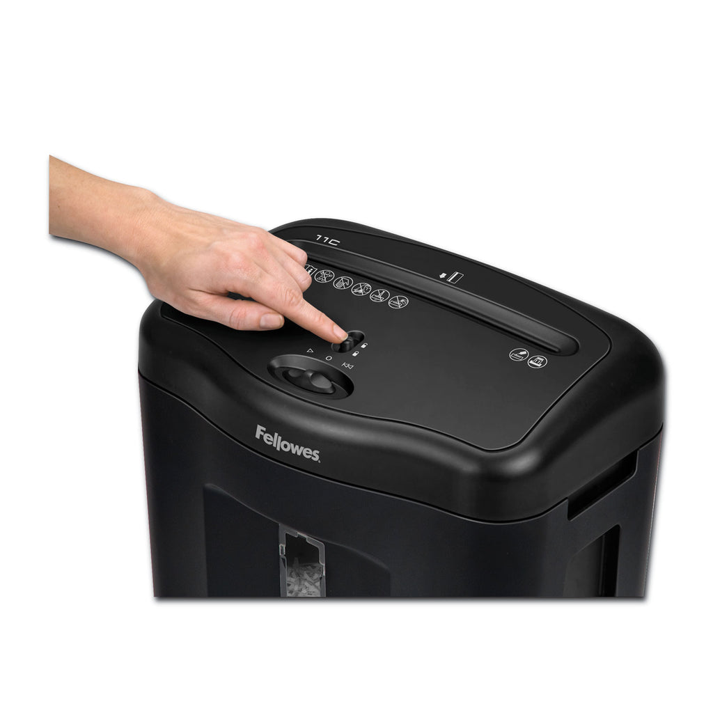Powershred 11C Cross-Cut Shredder, 11 Manual Sheet Capacity - 