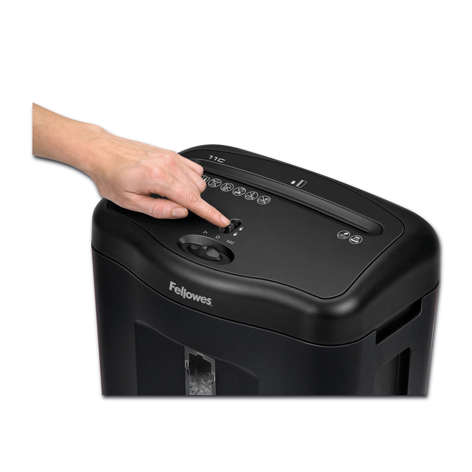 Powershred 11C Cross-Cut Shredder, 11 Manual Sheet Capacity - 