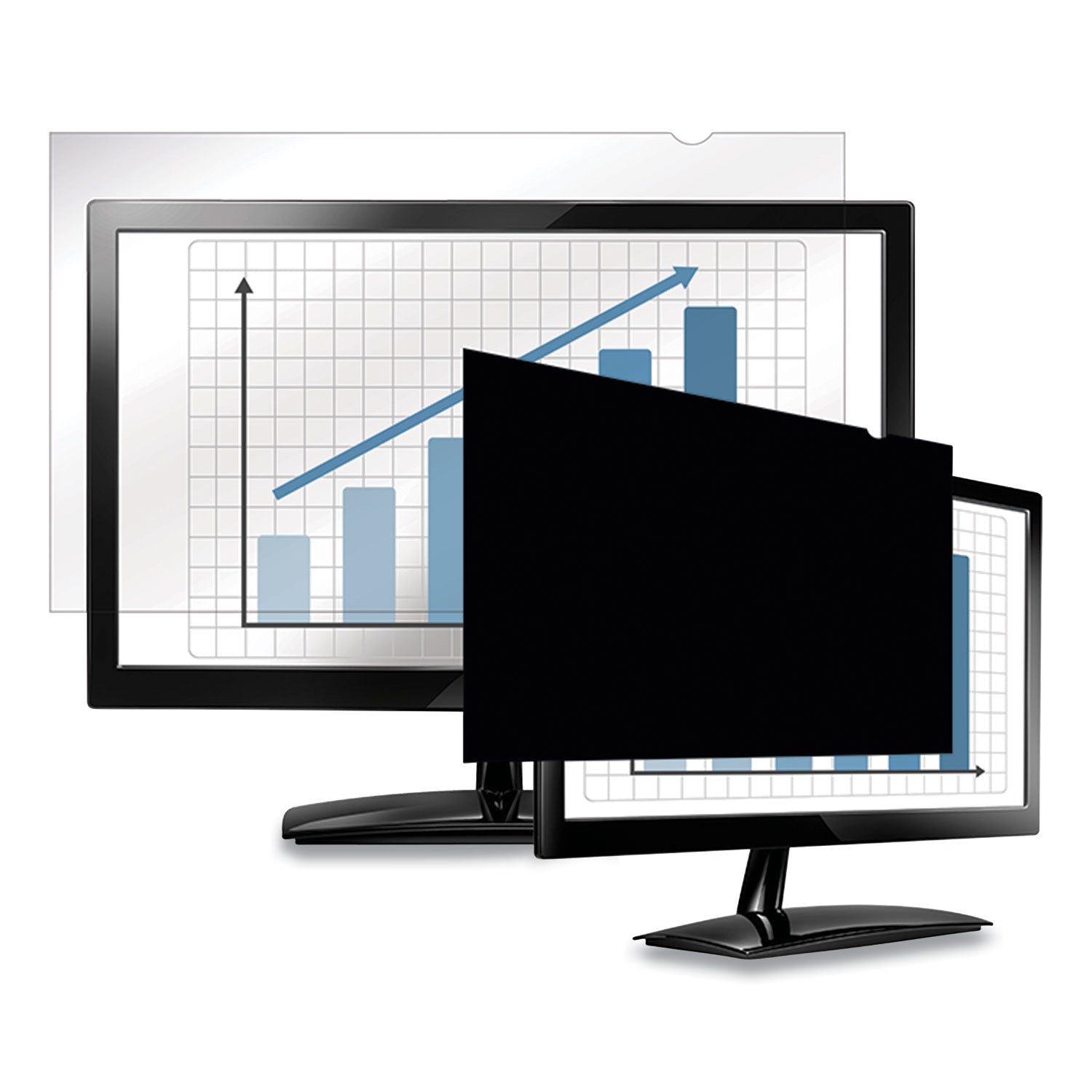 PrivaScreen Blackout Privacy Filter for 21.5" Widescreen Flat Panel Monitor, 16:9 Aspect Ratio - 