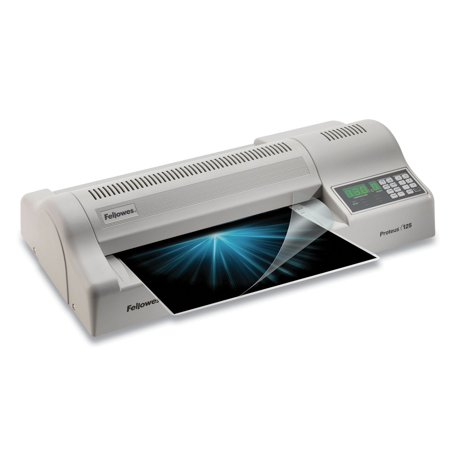 Proteus 125 Laminator, Six Rollers, 12" Max Document Width, 10 mil Max Document Thickness - 