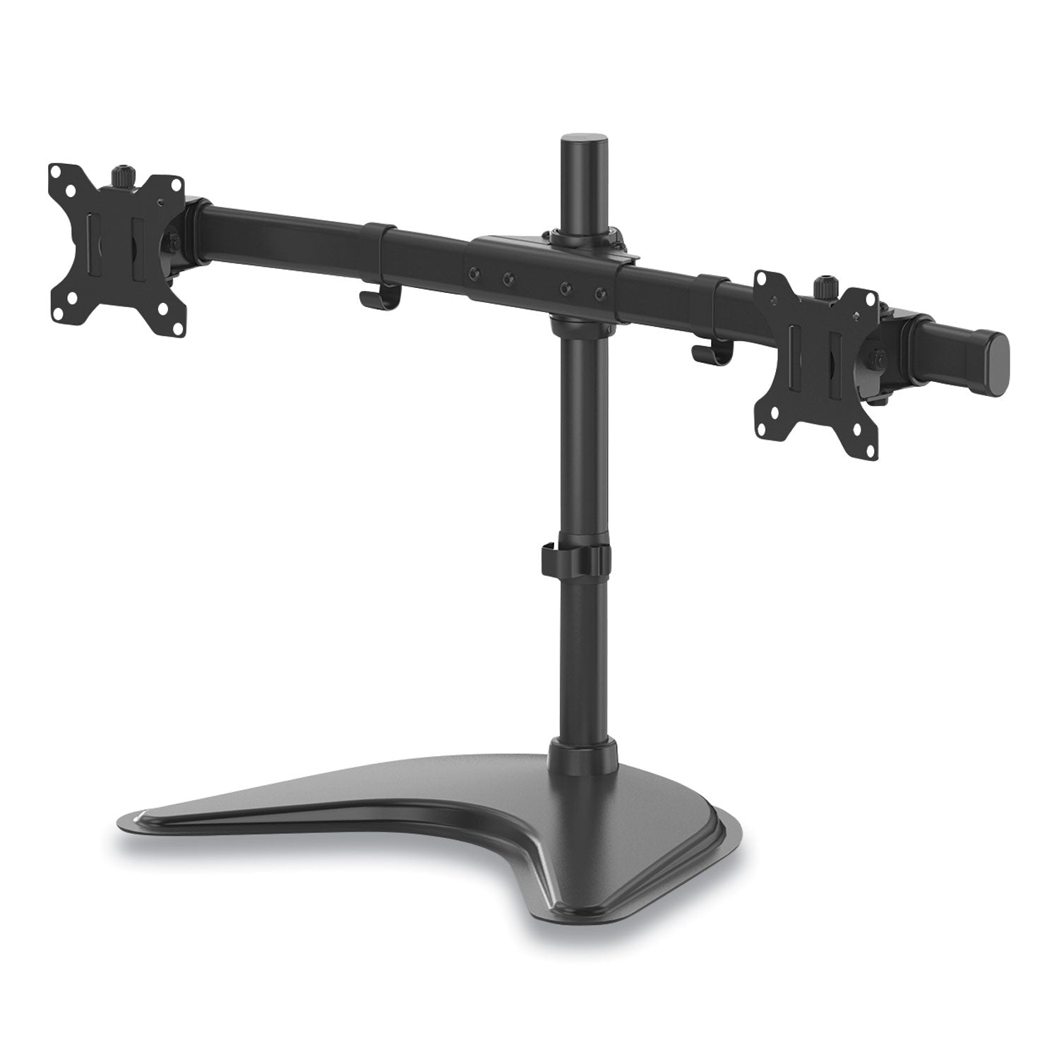 professional-series-freestanding-dual-horizontal-monitor-arm-for-30-monitors-3575-x-11-x-1825-black-supports-17-lb_fel8043701 - 2