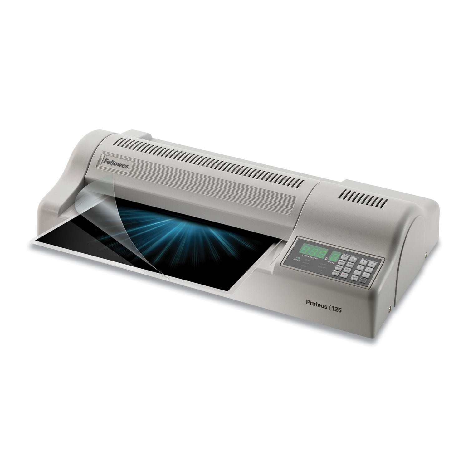 Proteus 125 Laminator, Six Rollers, 12" Max Document Width, 10 mil Max Document Thickness - 