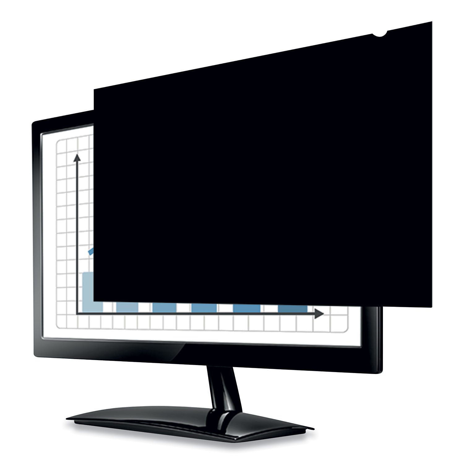 PrivaScreen Blackout Privacy Filter for 22" Widescreen Flat Panel Monitor, 16:10 Aspect Ratio - 