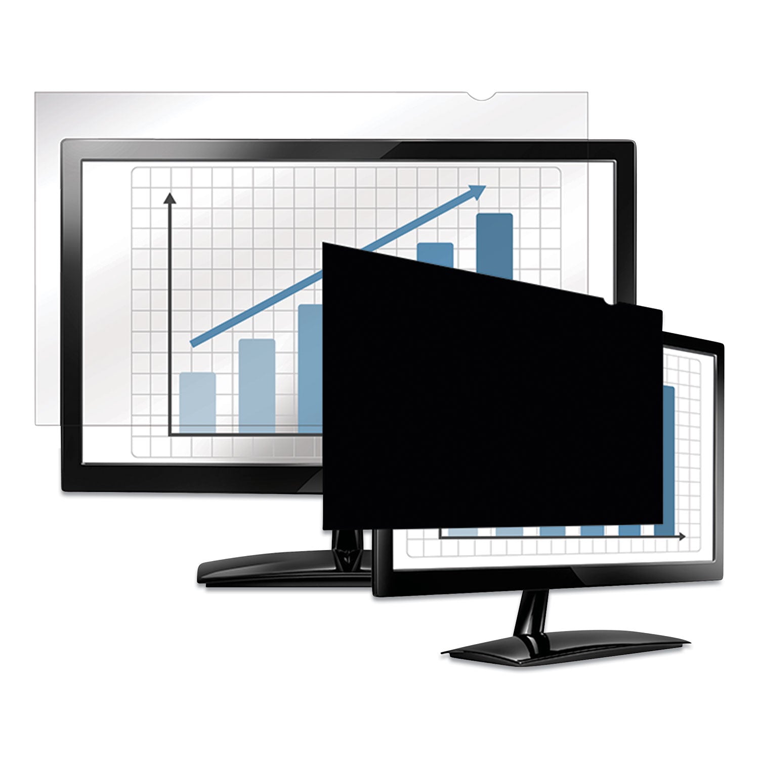 PrivaScreen Blackout Privacy Filter for 22" Widescreen Flat Panel Monitor, 16:10 Aspect Ratio - 