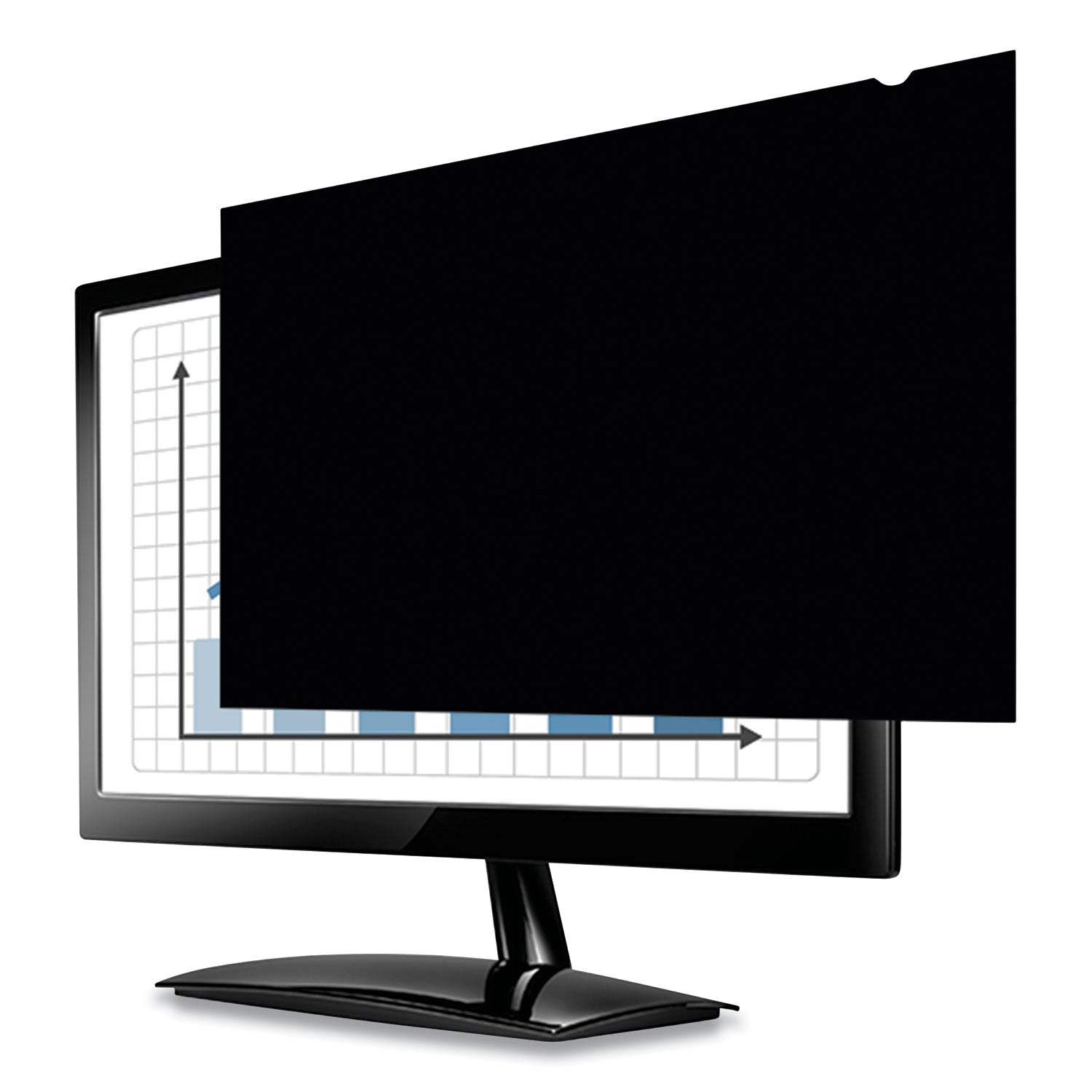 PrivaScreen Blackout Privacy Filter for 21.5" Widescreen Flat Panel Monitor, 16:9 Aspect Ratio - 