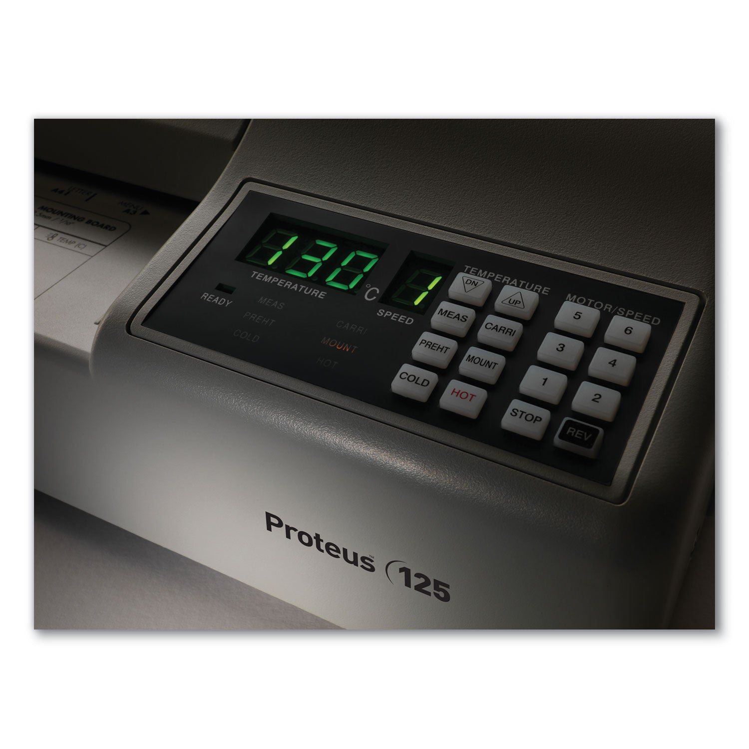 Proteus 125 Laminator, Six Rollers, 12" Max Document Width, 10 mil Max Document Thickness - 