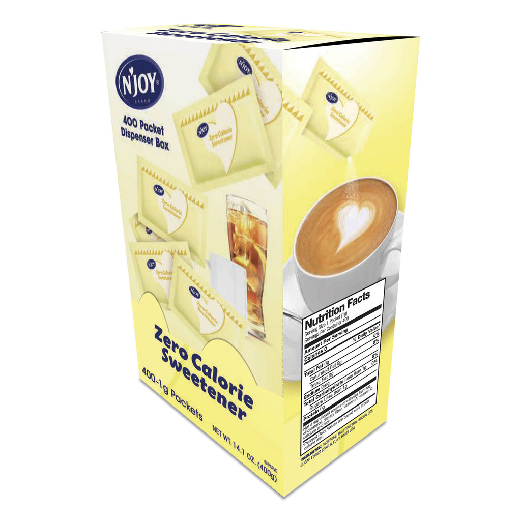Yellow Sucralose Zero Calorie Sweetener Packets, 0.04 oz Packet, 400 Packets/Box