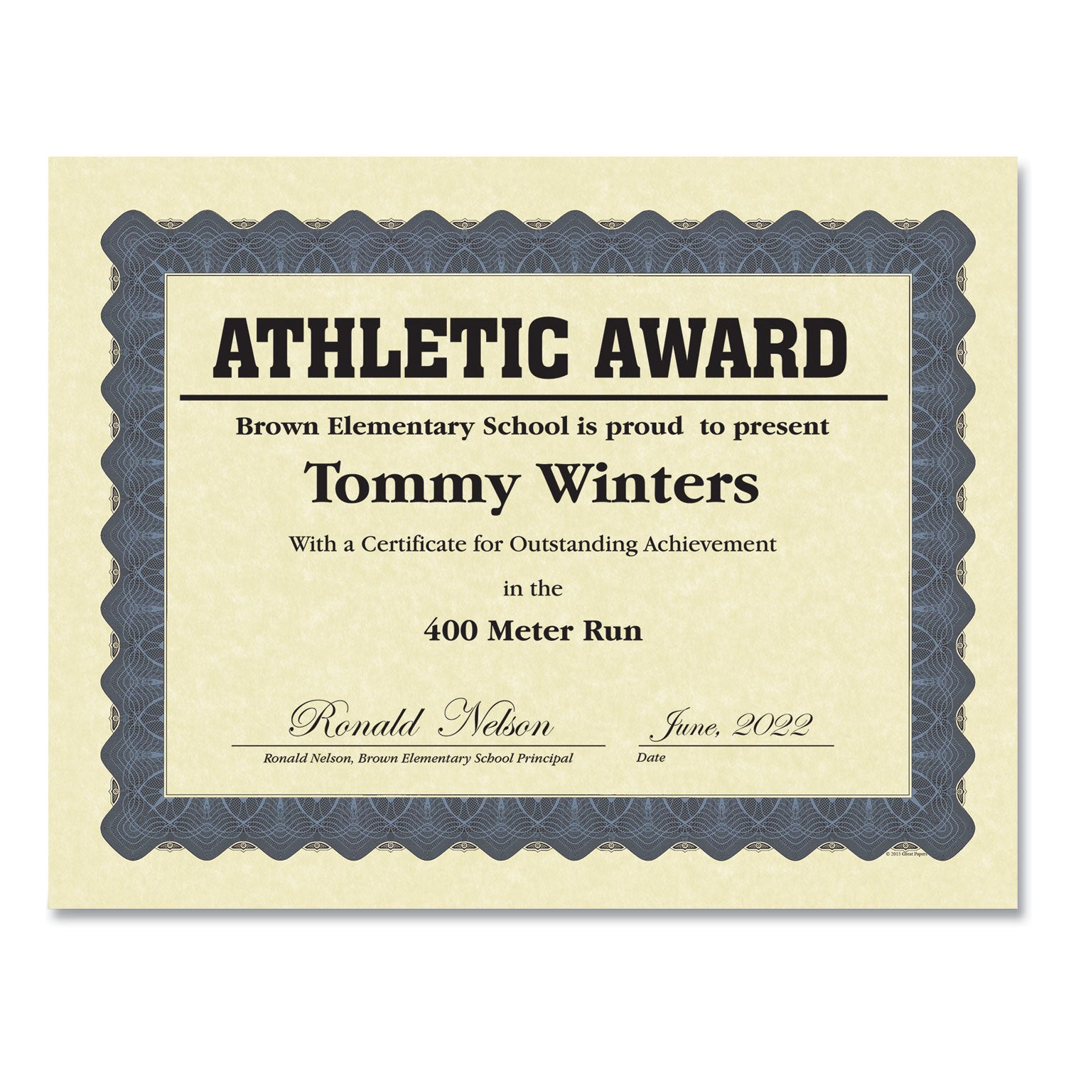 metallic-border-certificates-11-x-85-ivory-blue-with-blue-border-100-pack_grp934400 - 1