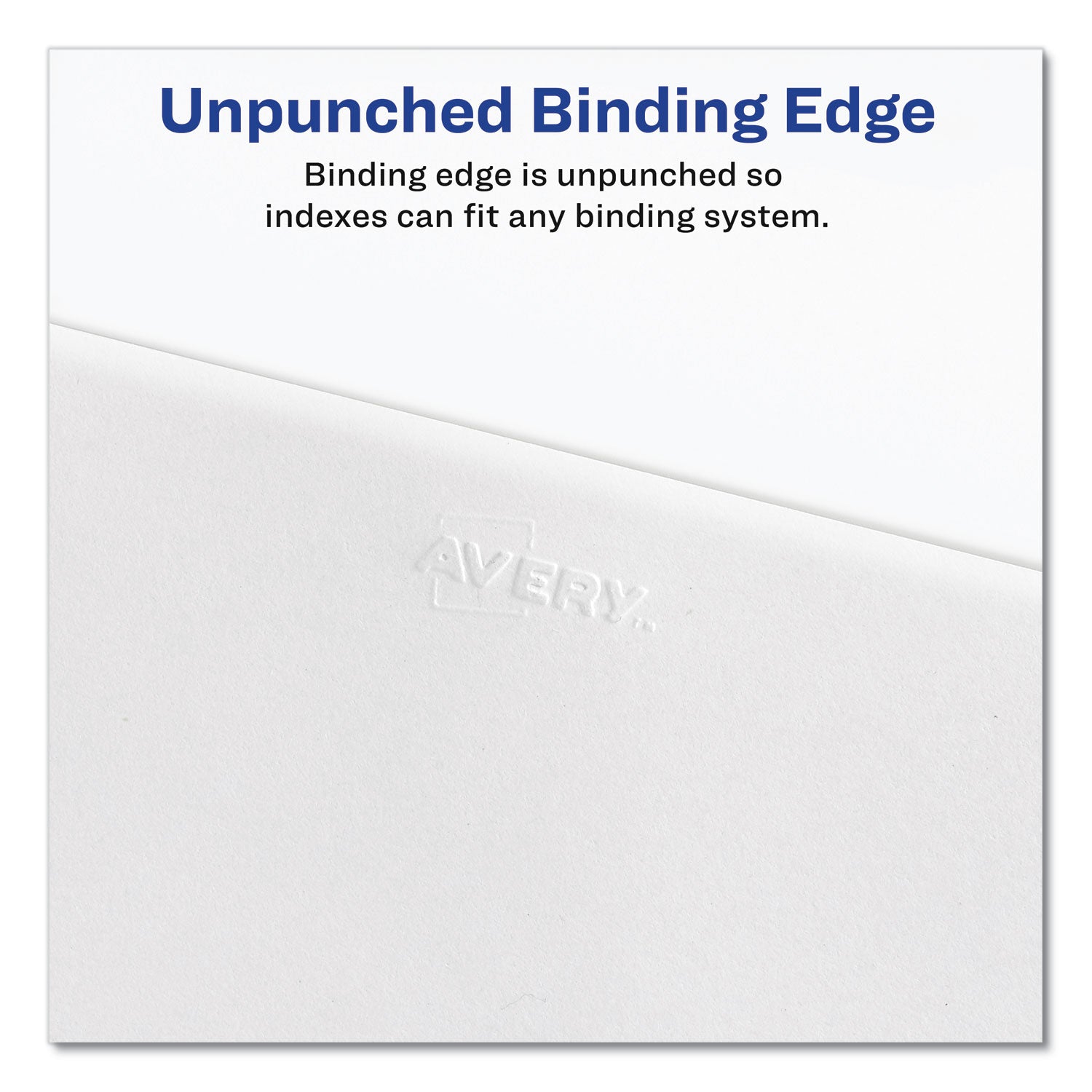 Preprinted Legal Exhibit Side Tab Index Dividers, Avery Style, 10-Tab, 10, 11 x 8.5, White, 25/Pack - 