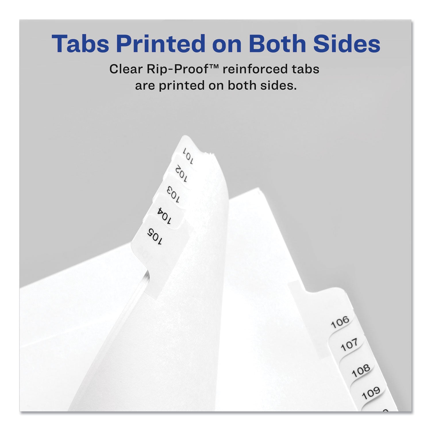 Preprinted Legal Exhibit Side Tab Index Dividers, Allstate Style, 25-Tab, 126 to 150, 11 x 8.5, White, 1 Set, (1706) - 