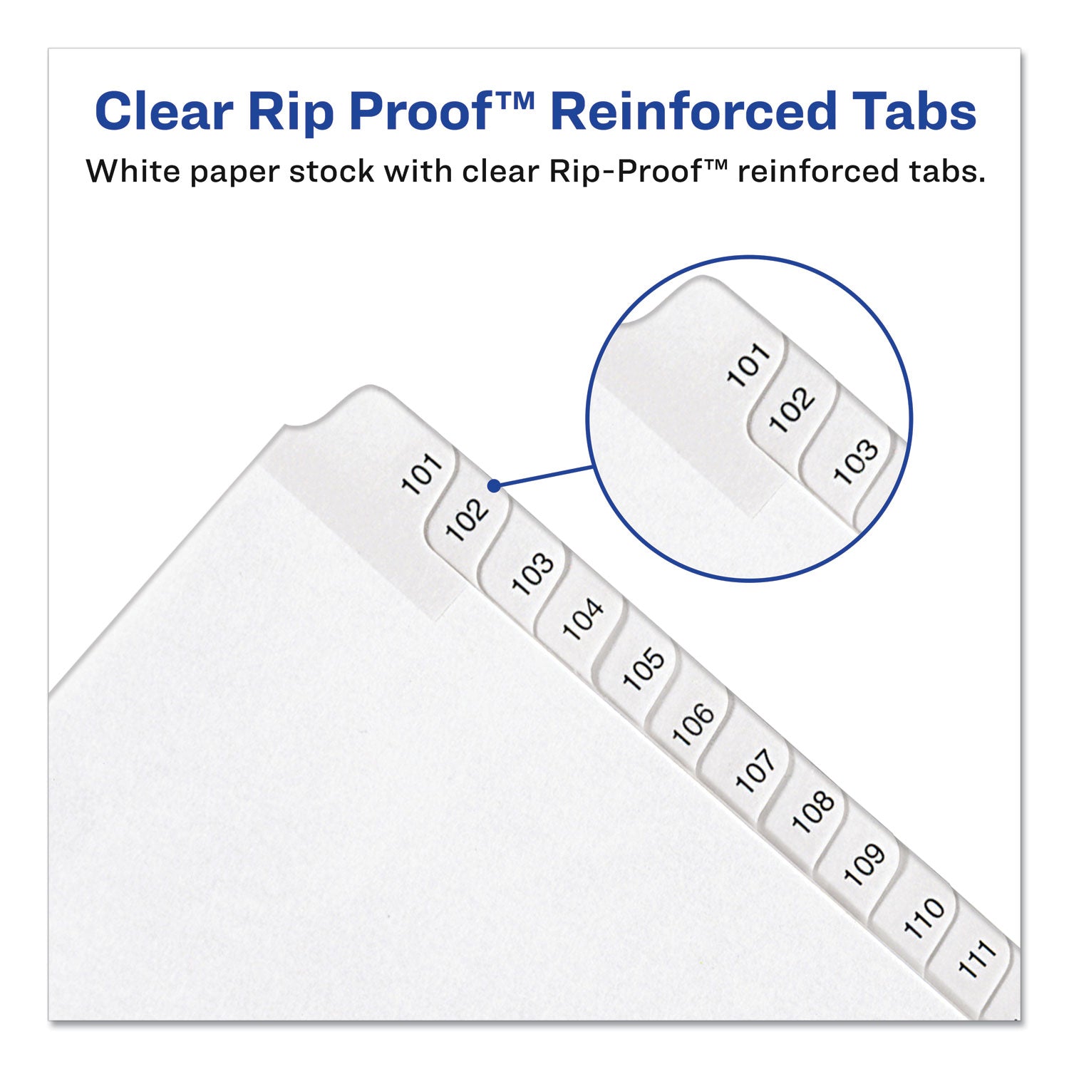 Preprinted Legal Exhibit Side Tab Index Dividers, Allstate Style, 26-Tab, A to Z, 11 x 8.5, White, 1 Set, (1700)