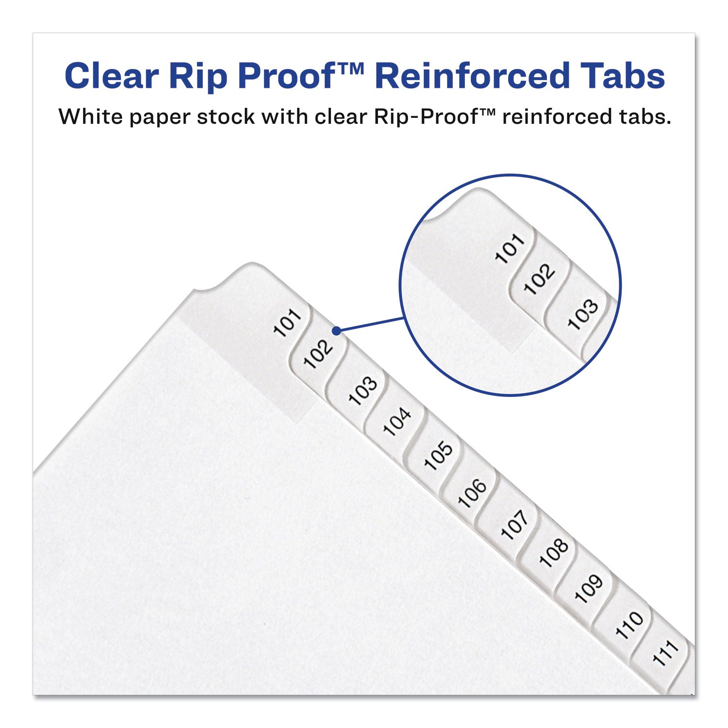 Preprinted Legal Exhibit Side Tab Index Dividers, Allstate Style, 25-Tab, 1 to 25, 11 x 8.5, White, 1 Set, (1701)