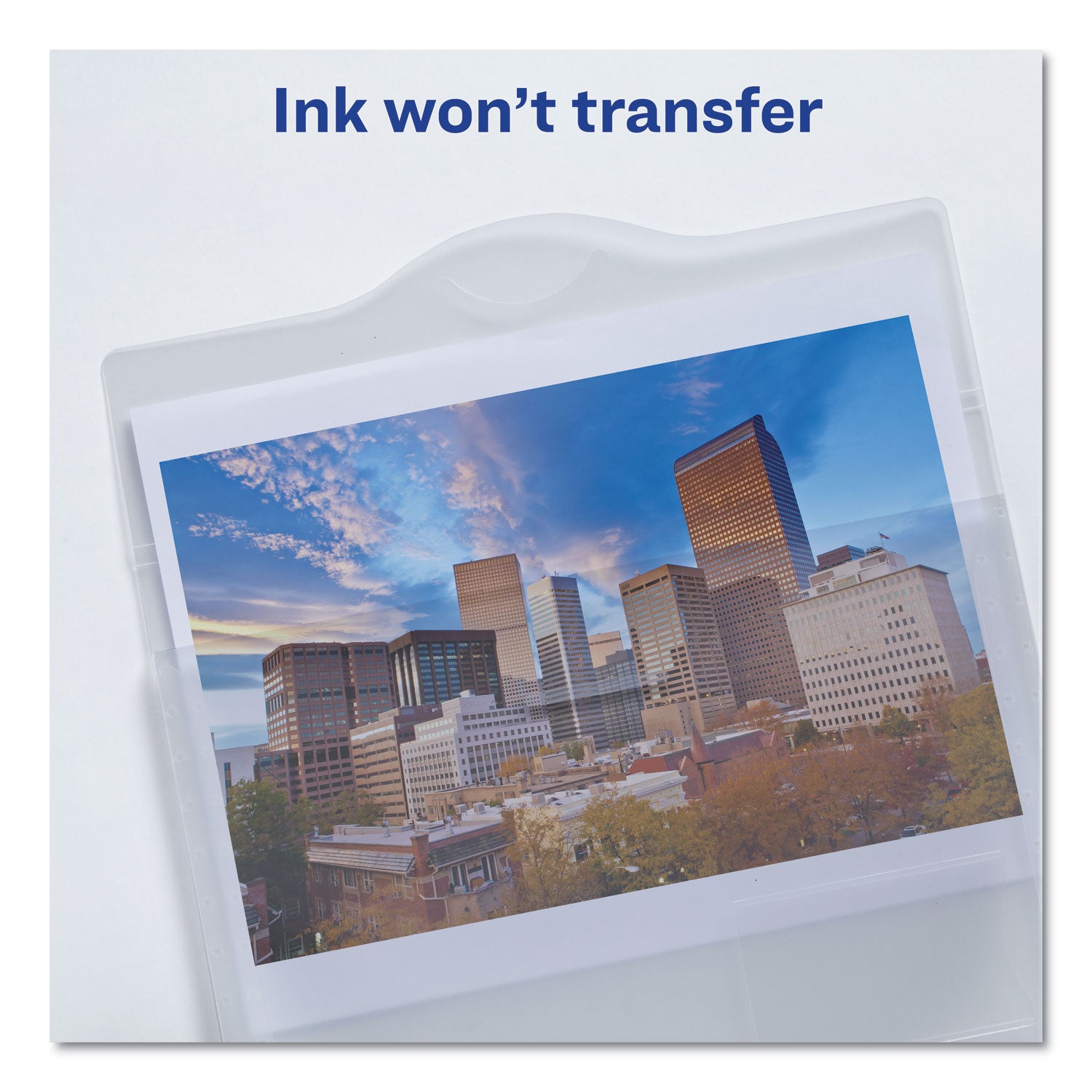 Translucent Document Wallets, Letter Size, Translucent Clear, 12/Box - 