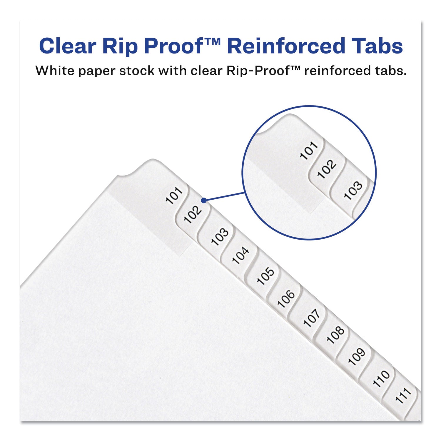 Preprinted Legal Exhibit Side Tab Index Dividers, Allstate Style, 10-Tab, I to X, 11 x 8.5, White, 1 Set
