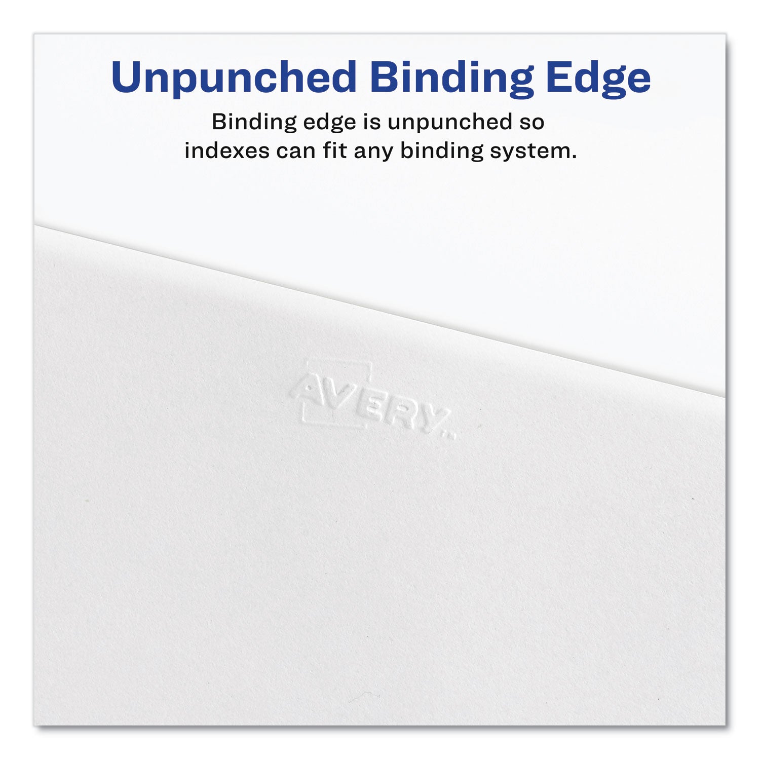 Preprinted Legal Exhibit Side Tab Index Dividers, Avery Style, 10-Tab, 2, 11 x 8.5, White, 25/Pack - 