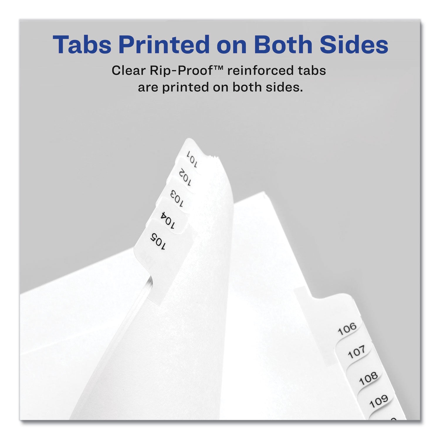 Preprinted Legal Exhibit Side Tab Index Dividers, Allstate Style, 25-Tab, 1 to 25, 11 x 8.5, White, 1 Set, (1701) - 