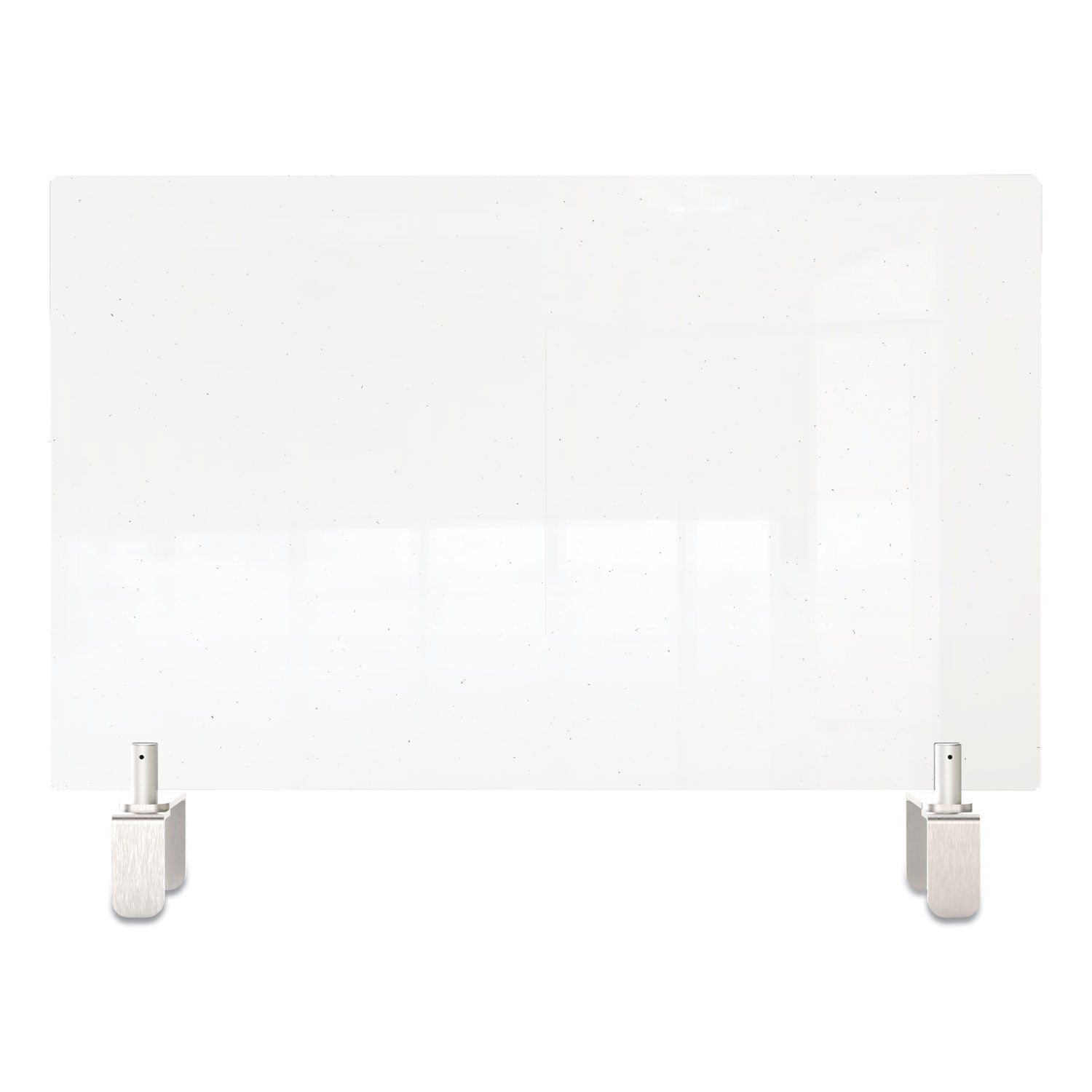 clear-partition-extender-with-attached-clamp-36-x-388-x-24-thermoplastic-sheeting_ghepec2436a - 2