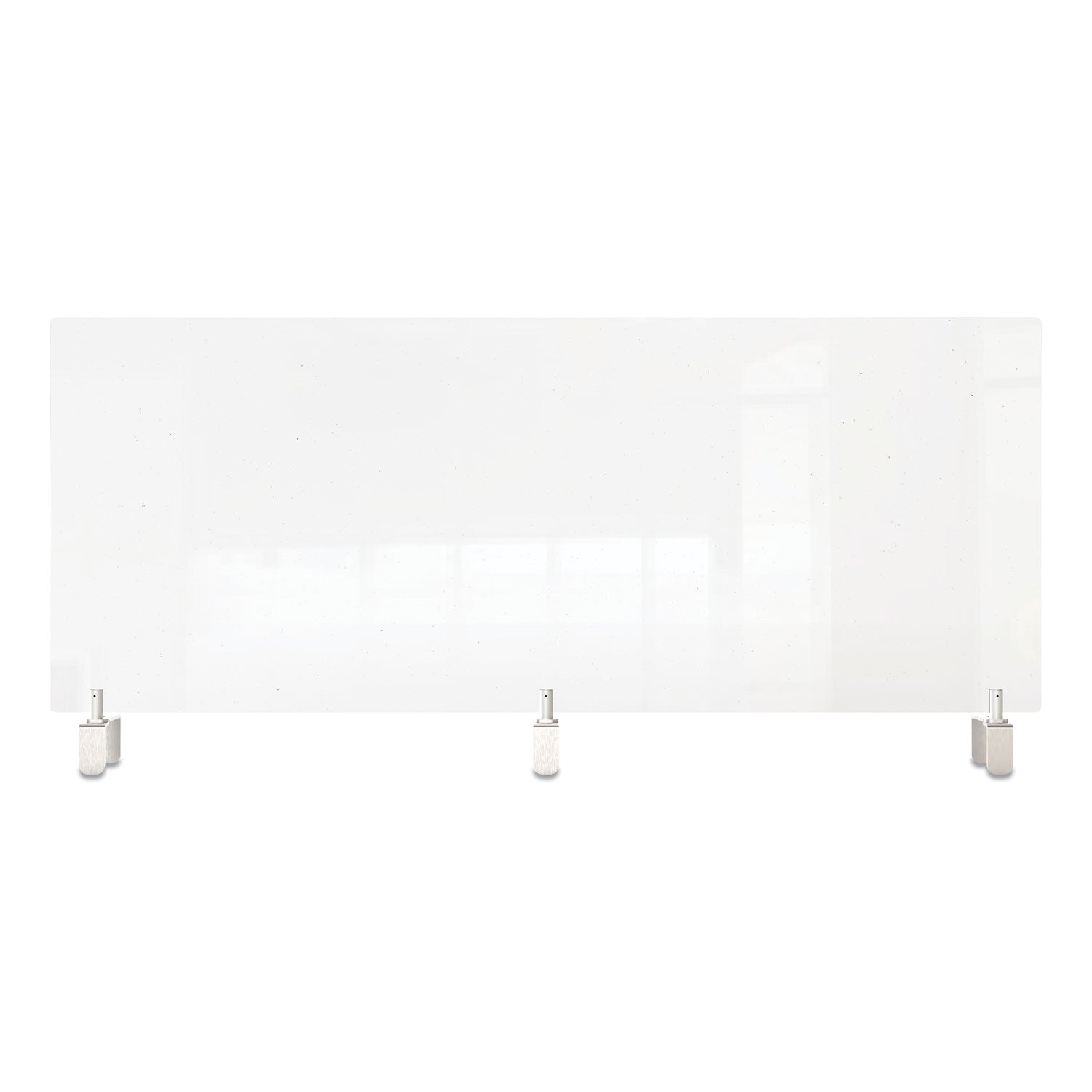 clear-partition-extender-with-attached-clamp-48-x-388-x-30-thermoplastic-sheeting_ghepec3048a - 2
