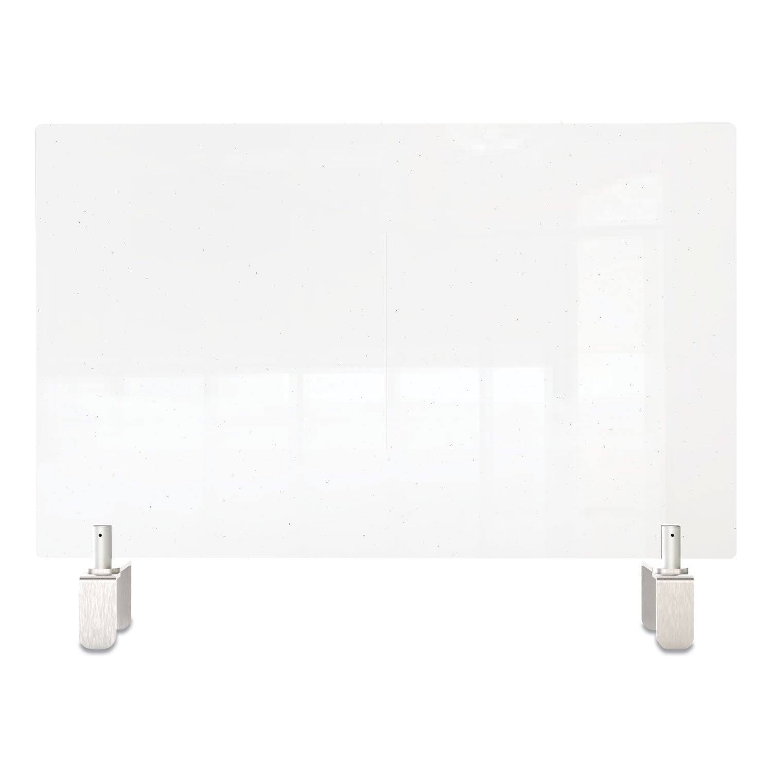 clear-partition-extender-with-attached-clamp-42-x-388-x-30-thermoplastic-sheeting_ghepec3042a - 2
