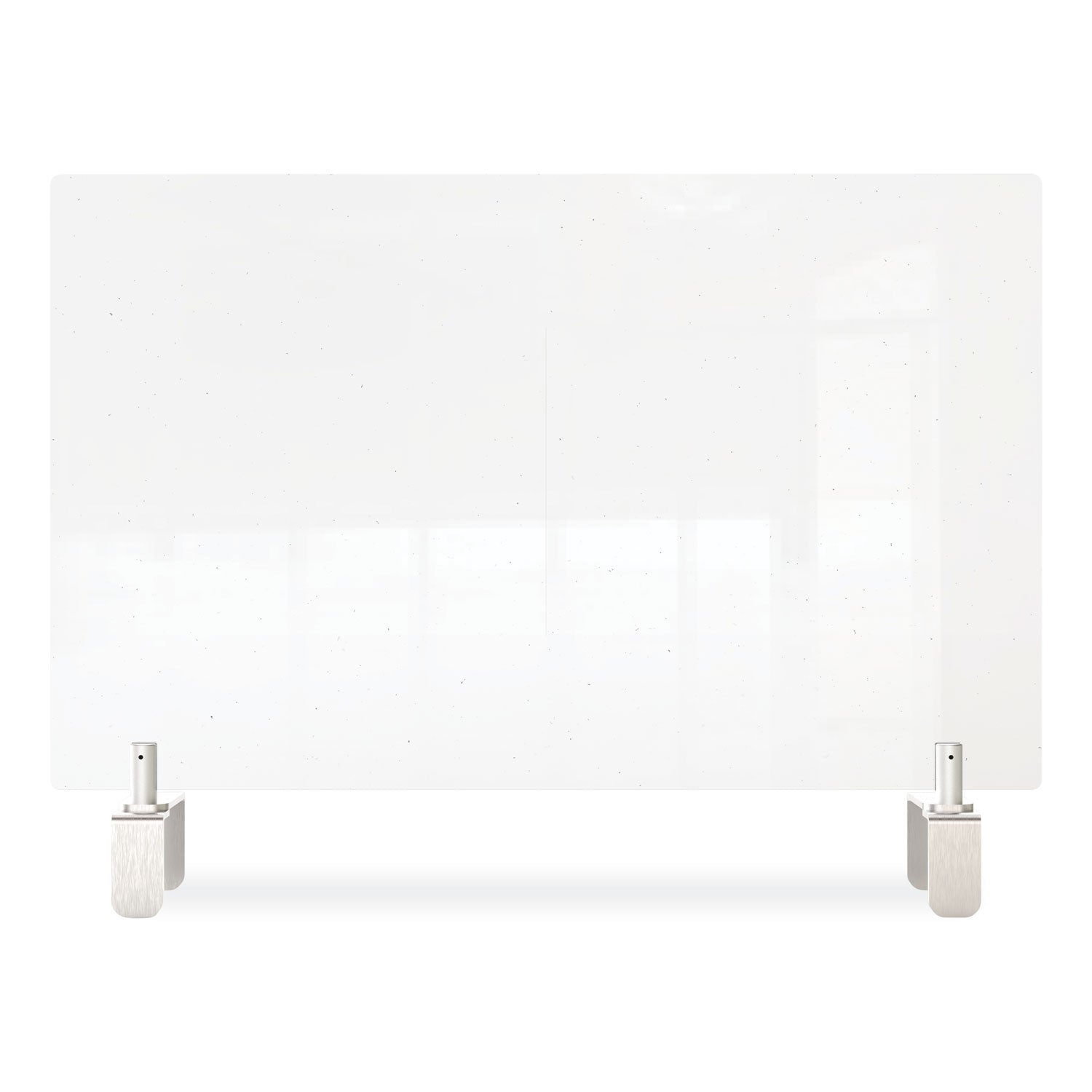 clear-partition-extender-with-attached-clamp-42-x-388-x-24-thermoplastic-sheeting_ghepec2442a - 2