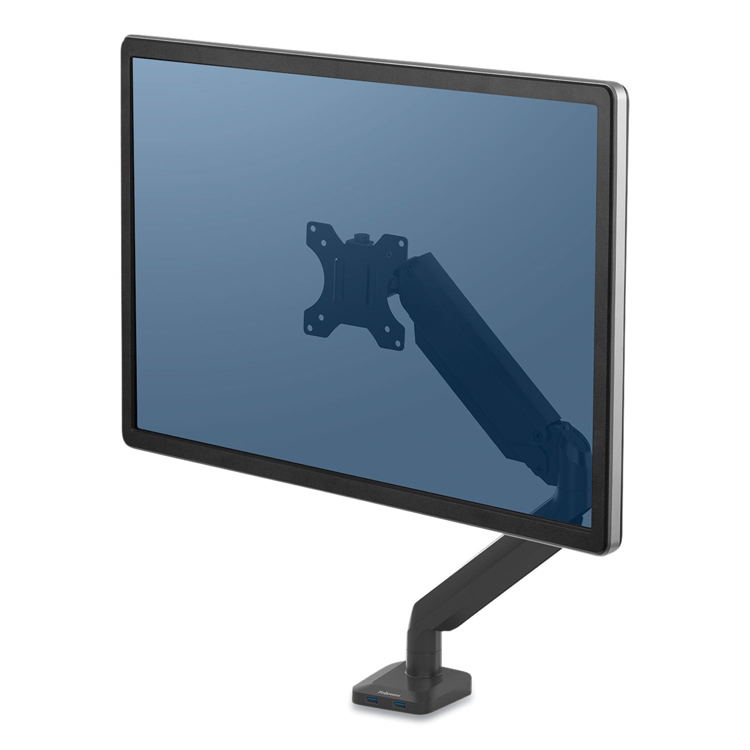 platinum-series-single-monitor-arm-for-30-monitors-360-deg-rotation-180-deg-tilt-360-deg-pan-black-supports-20-lb_fel8043301 - 1