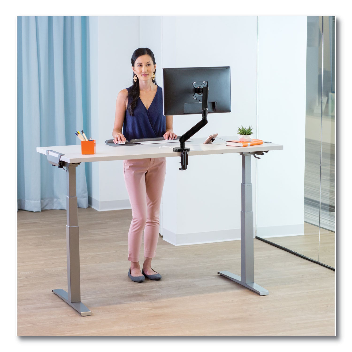 Levado Laminate Table Top, 72" x 30", Gray
