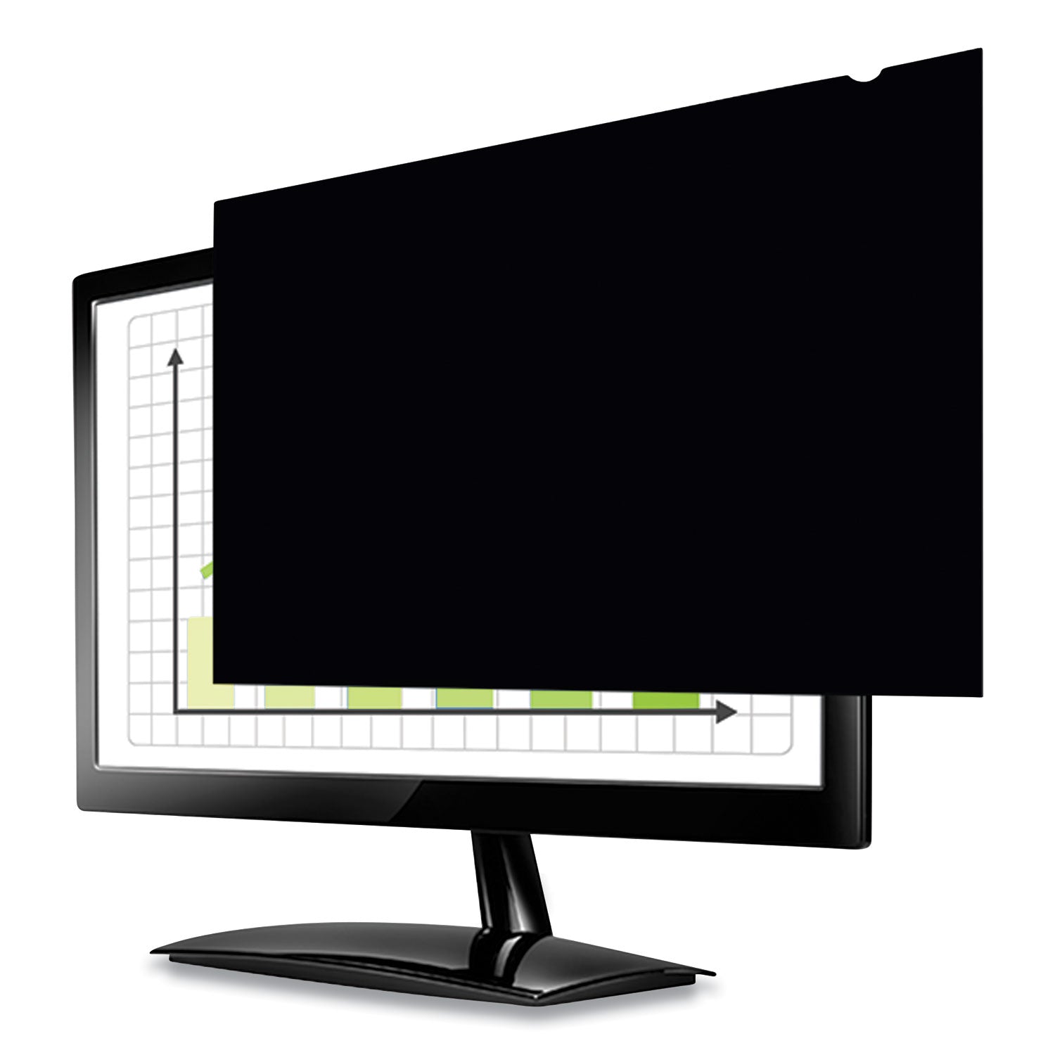 PrivaScreen Blackout Privacy Filter for 24" Widescreen Flat Panel Monitor, 16:10 Aspect Ratio - 