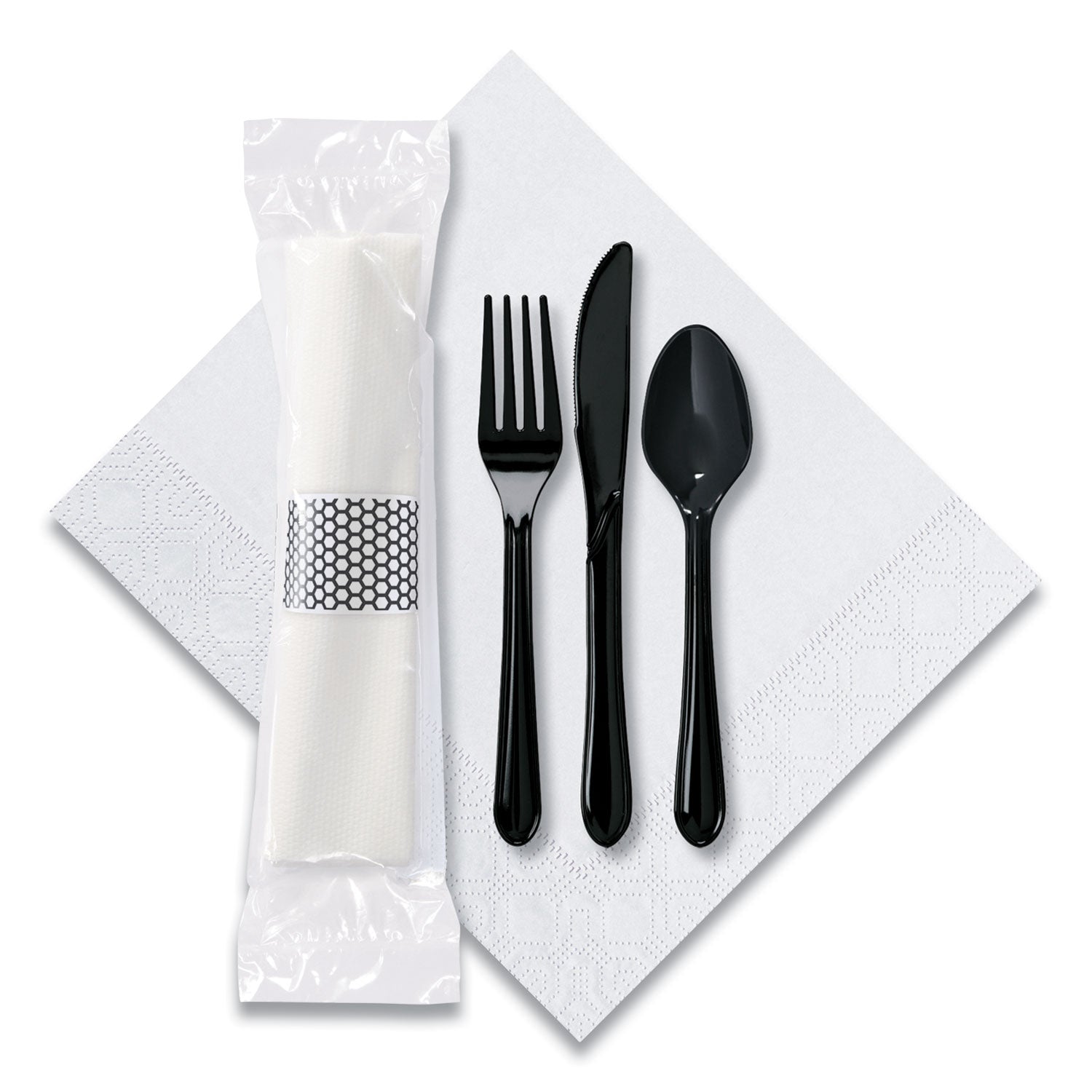 caterwrap-cater-to-go-express-cutlery-kit-fork-knife-spoon-napkin-black-100-carton_hfm119901 - 1