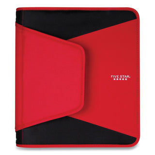 tech-zipper-binder-3-rings-15-capacity-11-x-85-red-black-accents_acc72206 - 1