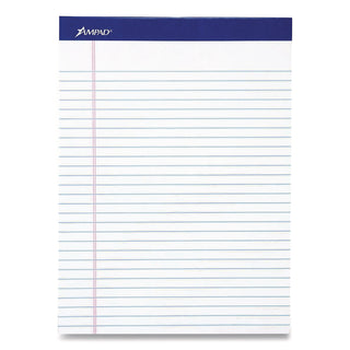 Ampad Basic Perforated Writing Pads, Sold as 1 Dozen, 12 Pad per Dozen