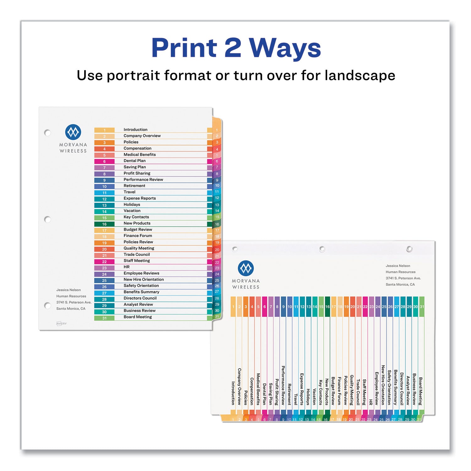 customizable-table-of-contents-ready-index-multicolor-dividers-31-tab-1-to-31-11-x-85-white-6-sets_ave11831 - 3