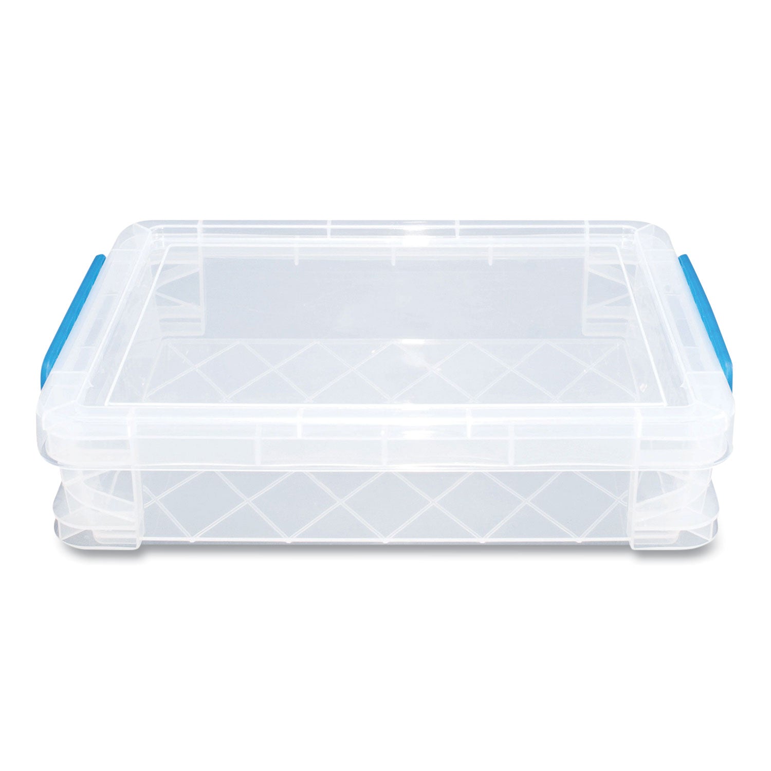 Super Stacker File and Document Box, Letter Files, 10.5 x 14.5 x 3.38, Translucent White