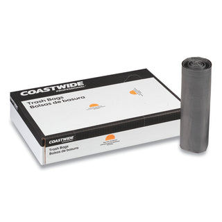 linear-low-density-can-liners-56-gal-095-mil-43-x-47-gray-25-bags-roll-4-rolls-carton_cwz116697 - 2