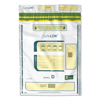Series D Deposit Bags, 12 x 16, White, 100/Pack - 1