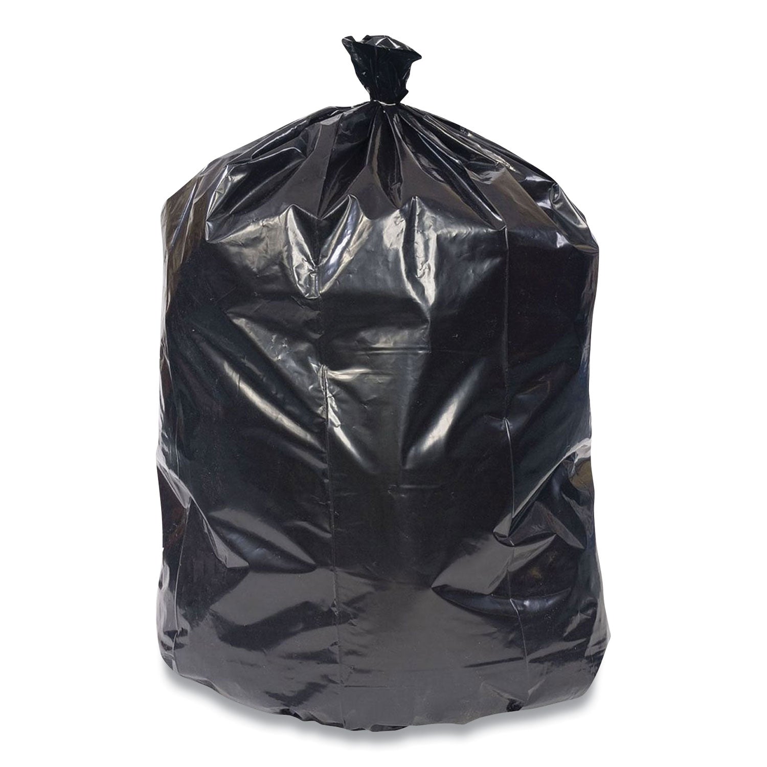accufit-linear-low-density-can-liners-23-gal-09-mil-28-x-45-black-25-bags-roll-8-rolls-carton_cwz477567 - 2