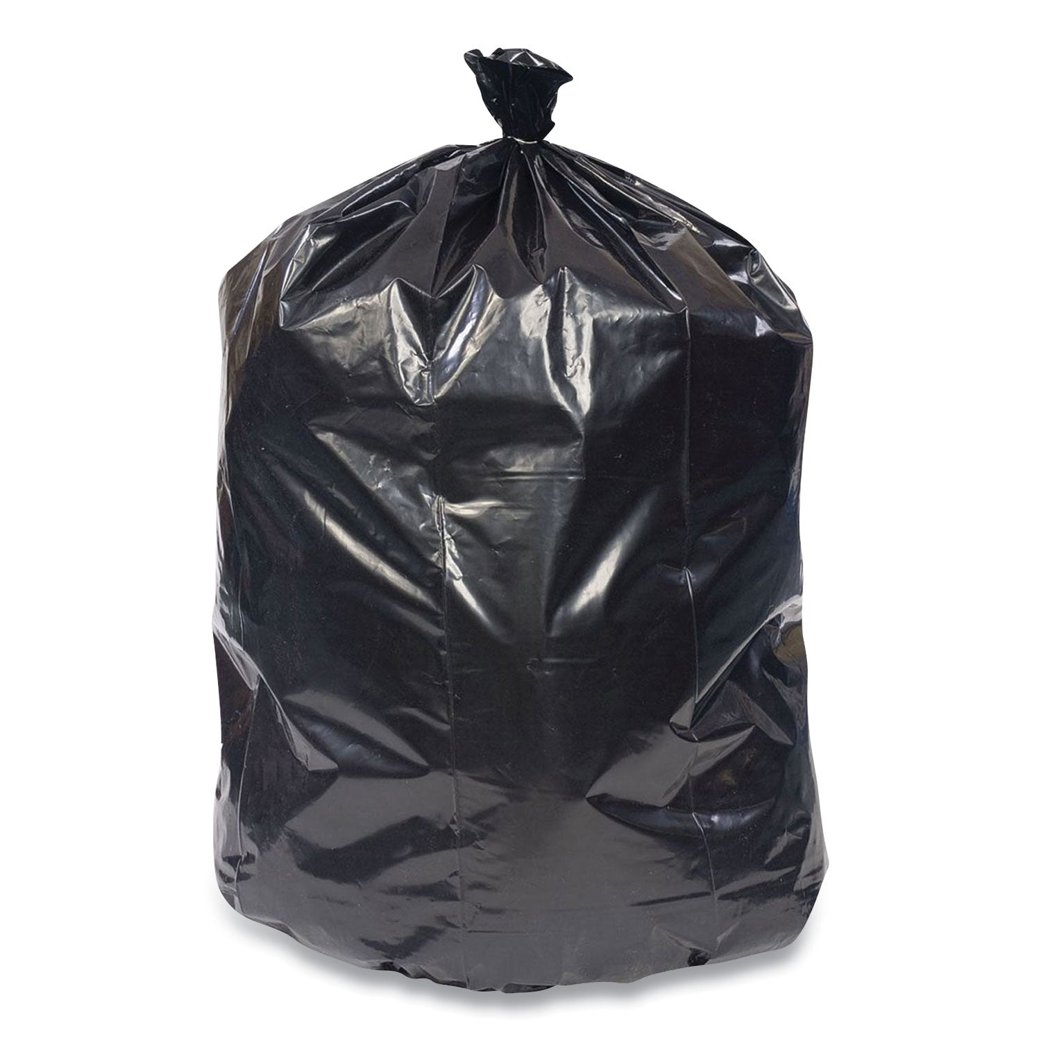 high-density-can-liners-33-gal-22-mic-33-x-40-black-25-bags-roll-8-rolls-carton_cwz814861 - 1