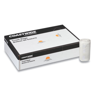 high-density-can-liners-56-gal-16-mic-43-x-48-natural-25-bags-roll-8-rolls-carton_cwz814874 - 2