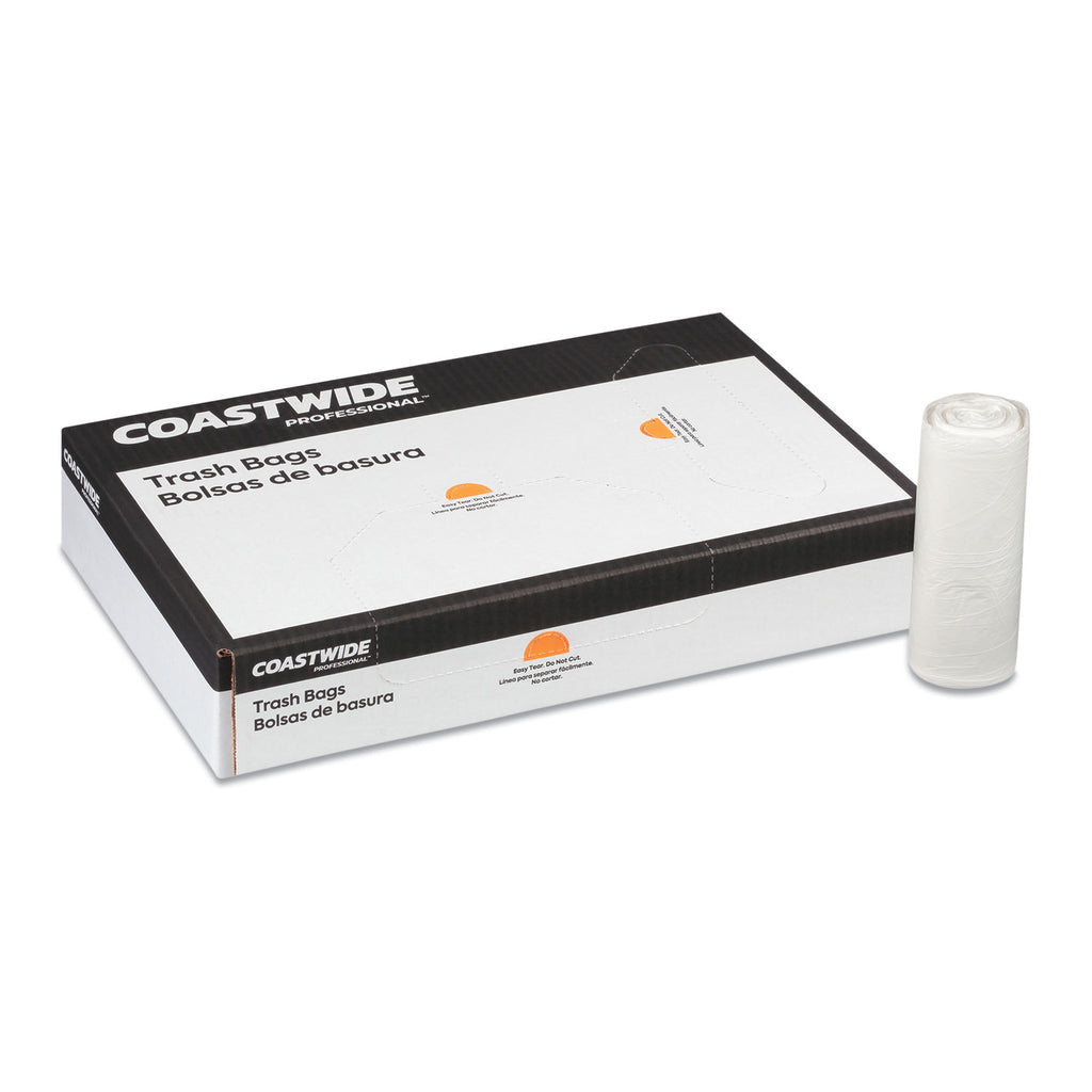 high-density-can-liners-33-gal-12-mic-33-x-40-natural-25-bags-roll-10-rolls-carton_cwz814883 - 2
