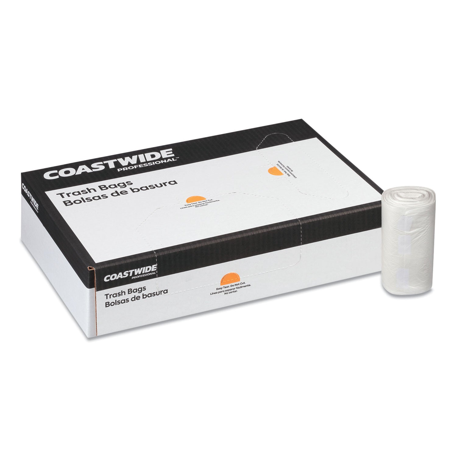 high-density-can-liners-45-gal-12-mic-40-x-48-natural-25-bags-roll-10-rolls-carton_cwz814884 - 2