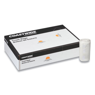 high-density-can-liners-60-gal-14-mic-38-x-60-natural-25-bags-roll-8-rolls-carton_cwz814899 - 2