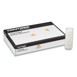 high-density-can-liners-30-gal-10-mic-30-x-37-natural-25-bags-roll-20-rolls-carton_cwz814904 - 2
