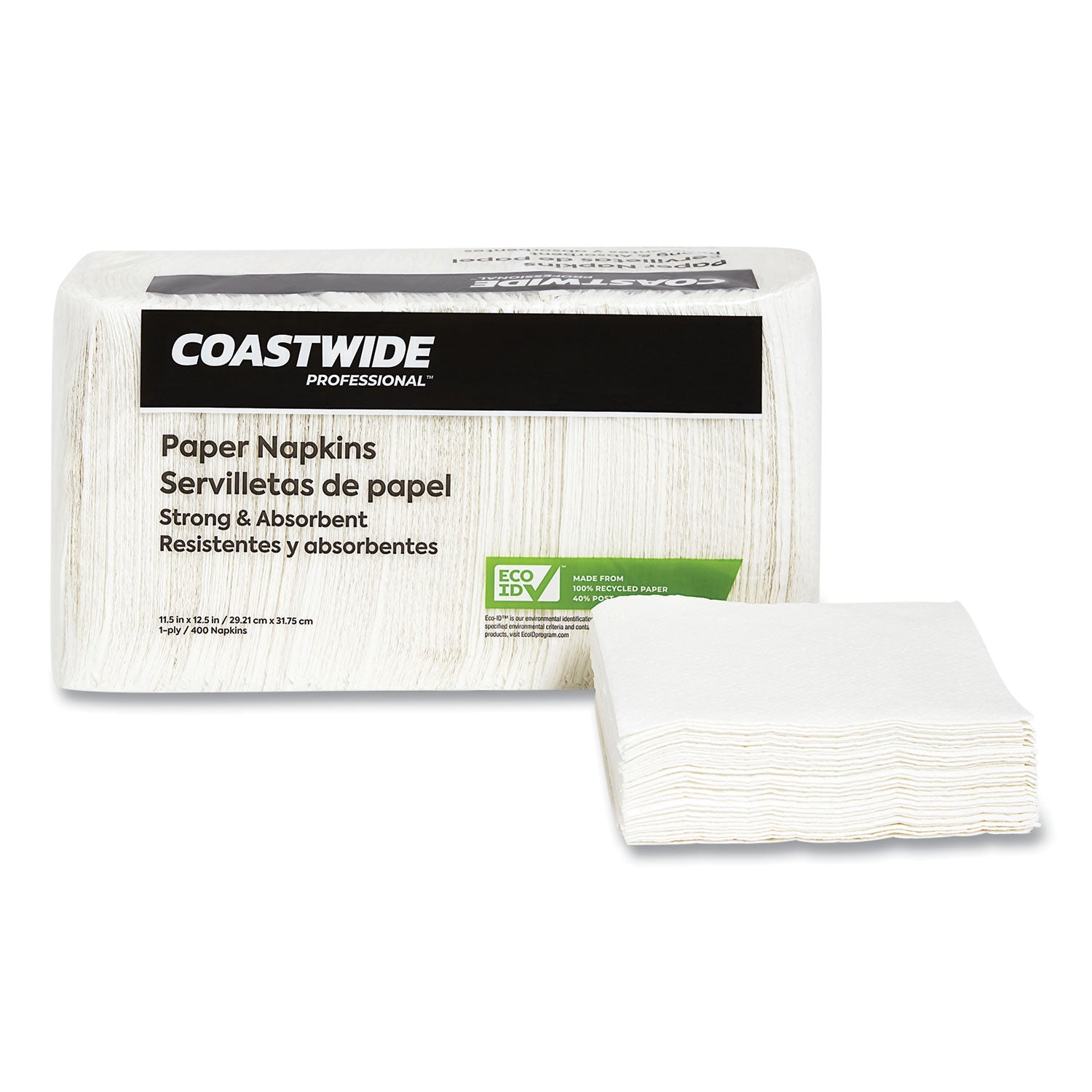 eco-id-recycled-luncheon-napkins-1-ply-115-x-125-white-400-pack_cwz887844 - 1