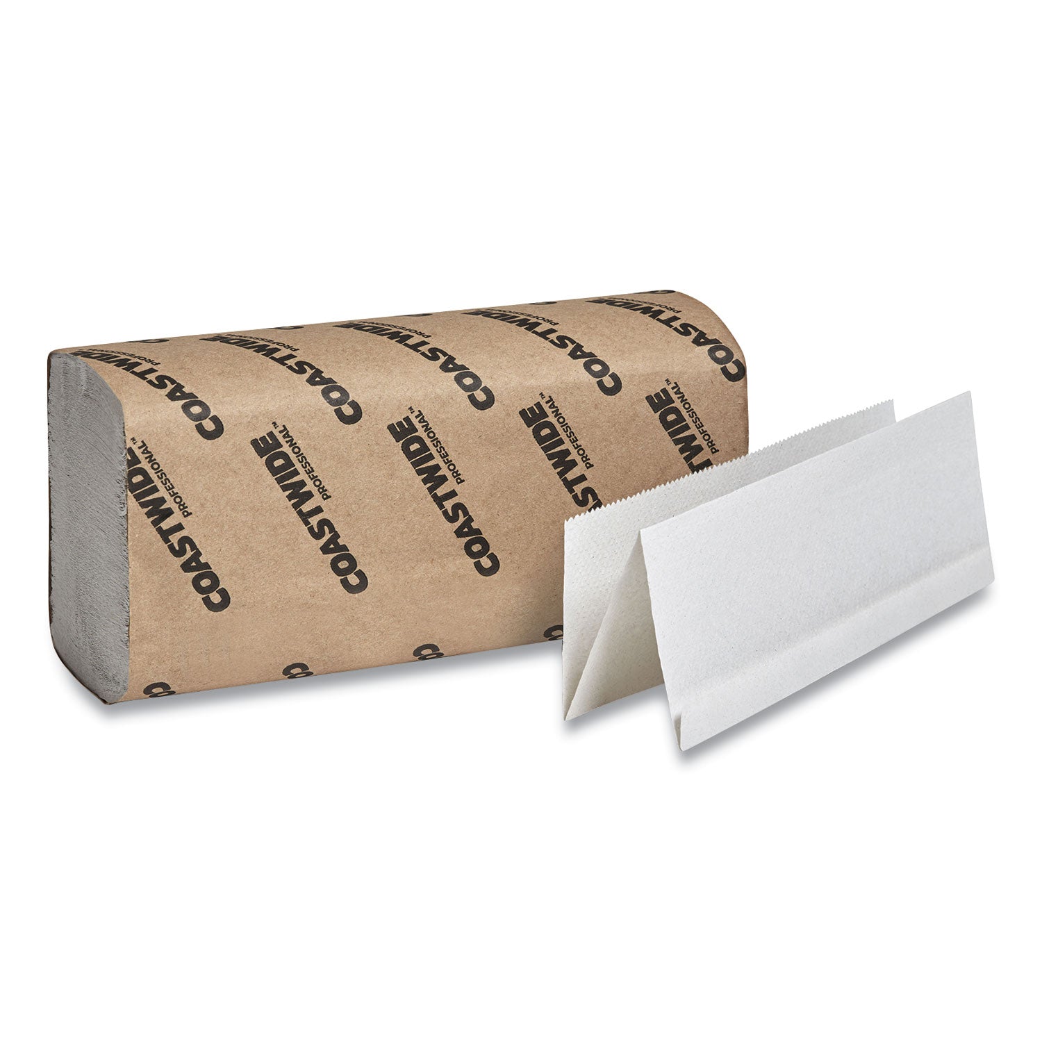recycled-multi-fold-paper-towels-1-ply-95-x-925-white-250-sheets-pack-16-packs-carton_cwz887845 - 1